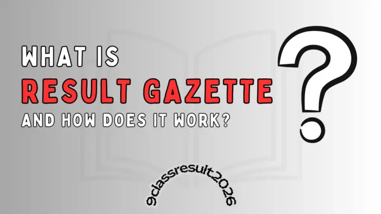 What Is a Result Gazette and How Does It Work?